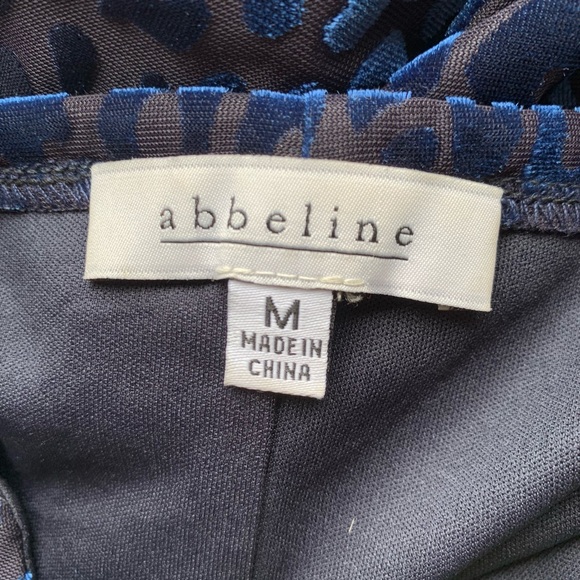 Abbeline Royal Blue Leopard Chemise Style Dress - Picture 10 of 14